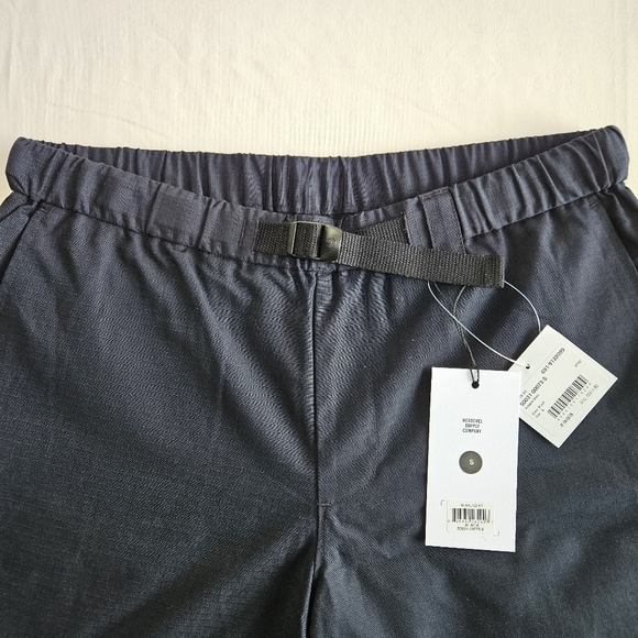 NWT!!!‎ Herschel Ashland Shorts Men's Cotton Blend Built-In Belted, Size Small - Picture 4 of 8